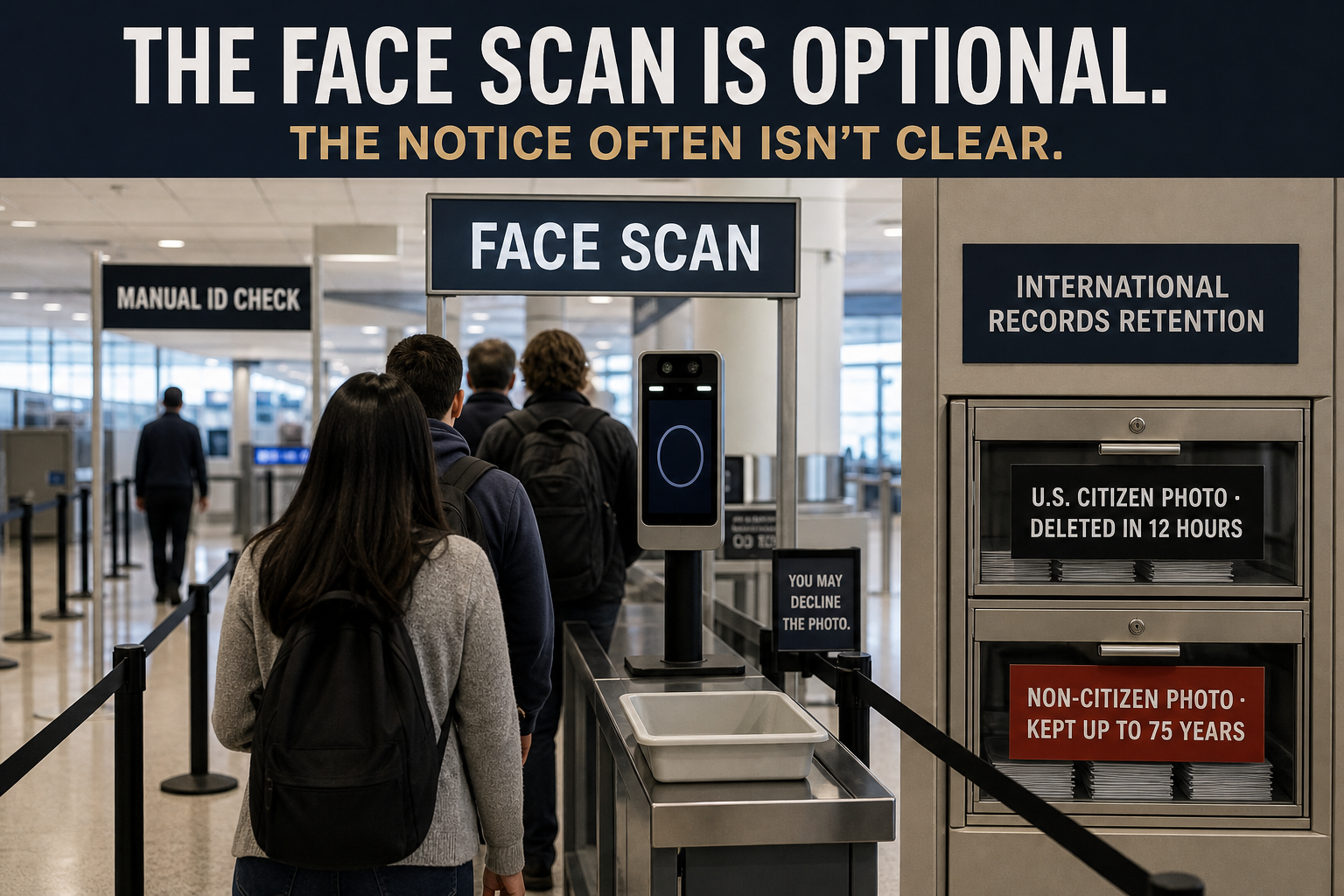 TSA's Face Scan Is Optional. The Federal Government's Own Watchdog Found You're Rarely Told That.